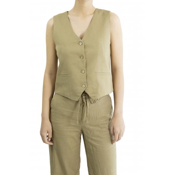Gilet con bottoni  Only
